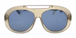 Matt crystal light yellow /Bio Acetate / Grey color UV400 protection lenses