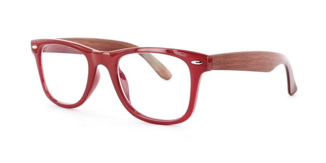  - P2429 - Maroon (with wood effect arms)