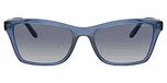 Transparent Blue / Grey Gradient Blue