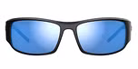 Black Matte / Sky Blue Polarized / Cat.3