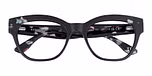Gloss Black / Crystal Blue
 Red Patterned Tort