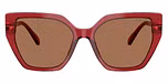Transparent Burgundy / Red / Dark Brown