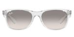 Matte Gunmetal / Clear gradient grey