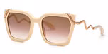 SHINY FULL BEIGE/BROWN GRADIENT MIRROR GRAD.GOLD