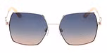 SHINY PALE GOLD / SHINY PALE GOLD / GRADIENT BLUE