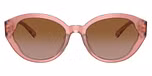 Milky Pink/Transparent Pink / Brown Gradient