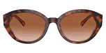 Tortoise/Transparent Pink / Brown Pink Gradient