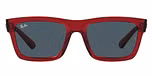 Transparent Red / Dark grey