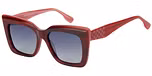 Red with Grey Lens