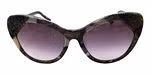 Grey horn + black / Gradient Grey color UV400 protection lenses