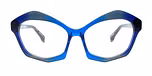 Gradient dark blue and blue