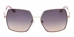 MATTE BEIGE / SHINY PALE GOLD / GRADIENT BLUE