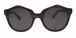 Crystal purple horn / Grey color UV400 protection lenses
