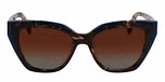 BROWN / BLUE