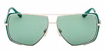 MATTE DARK GREEN / SHINY PALE GOLD / GREEN