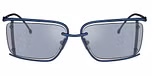 Shiny blue / Light blue mirror silver
