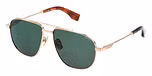 SHINY ROSE GOLD / GREEN