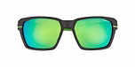 Matte black / Green / Green mirror (Cat 3)