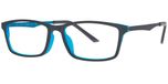 Blue / Titanium Temples