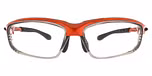 Shiny Orange / Crystal /Orange & Black Rubber tip