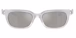 Metallic crystal / Light grey mirror silver