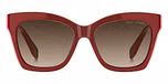 BURGUNDY FUCHSIA / BROWN SHADED