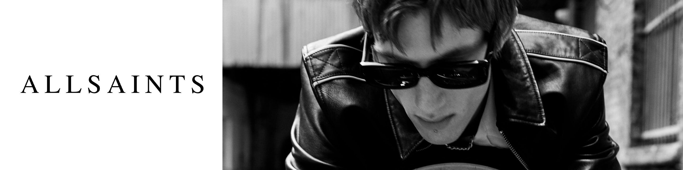 All Saints designer sunglassess desktop banner