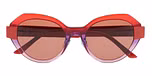 GRADIENT RED TO CRYSTAL