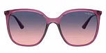 Transparent Violet / Violet / Pink Gradient Blue