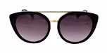 Black / Matt gold / Gradient grey color UV400 protection lenses