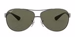 GUNMETAL / gunmetal / green polarized
