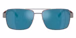 Matte Gunmetal / Mirror Blue