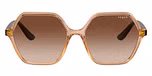 TRANSPARENT CARAMEL/brown gradient