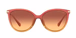 Dusty Rose Light Brown / Purple Amber Gradient