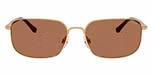 Semi-shiny Gold / Dark Brown