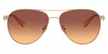 Shiny Light Gold / Maroon Canary