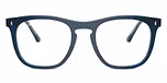 Blue On Transparent Blue