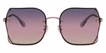 Shiny Rose Gold / Purple Pink Peach Gradient