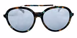 Green tortoise / Silver / Mirror effect grey color UV400 protection lenses