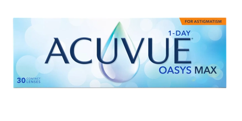 ACUVUE® OASYS MAX 1-Day for ASTIGMATISM