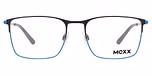 black-azure blue mat