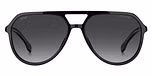 BLACK (GREY SHADED POLARIZED / GRADIENT) / ECO ACETATE