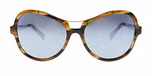Brown horn / Matt silver / Mirror effect grey color UV400 protection lenses