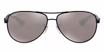 SHINY BLACK / black / grey mirror black polarized
