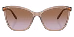 Transparent Caramel / Violet Gradient Brown