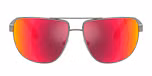 Shiny Dark Gunmetal / Dark Grey Mirror Red/Yellow