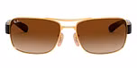 ARISTA / gold / brown gradient dark brown