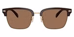 Light Gold/Brown / Brown Solid