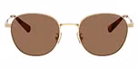 Shiny Light Gold / Brown Solid