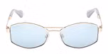 SHINY PALE GOLD / SHINY PALE GOLD / BLUE MIRROR
